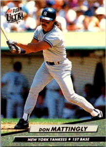 Don Mattingly 1992 Ultra #105 Baseball Card - Picture 1 of 2