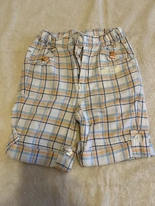 Hose Sommer kariert Gr. 68 (1290) - Bild 1 von 1