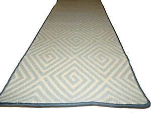 2' X 6'7" Runner Rug Carpet Andy's Collection Wool Blend. - Picture 1 of 3