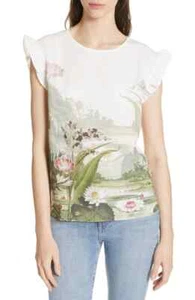 Coorai Wonderland Woven Front Top by Ted Baker (Size 4=12 US) - Picture 1 of 5