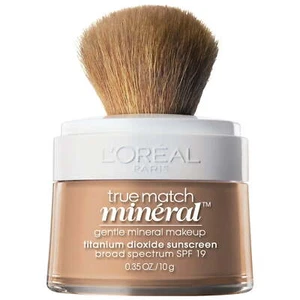 L'Oreal Paris True Match Loose Powder Foundation Makeup, Natural Beige, 0.35 oz - Picture 1 of 2
