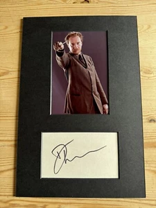 HARRY POTTER ACTOR DAVID THEWLIS AUTOGRAPH PROFESSOR REMUS LUPIN DISPLAY COA - Bild 1 von 3