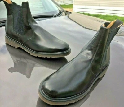  Vintage Dr Martens 2976 black chelsea leather boots UK 11 EU 46 Made England  - Image 1 of 4