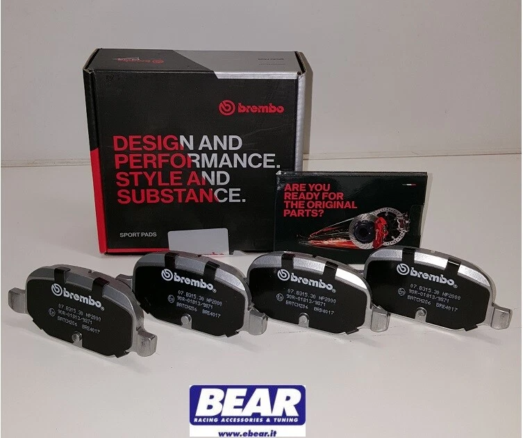 Plaquettes De Frein Arrières BREMBO SPORT FIAT ABARTH 500 - 595 1,4 Turbo - Photo 1/1