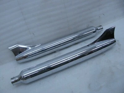 Silenciadores Harley Davidson FLSTS Heritage Softail Springer 65655-97 y 65679-97 Foto 1 de 4