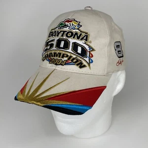 Vintage 2004 Dale Earnhardt Jr Daytona 500 NASCAR Sport verstellbare Mütze Kappe Vintage - Bild 1 von 10