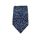 Charvet Tie Silk Blue Geometric Neck Tie France Men's 58LX3.5W