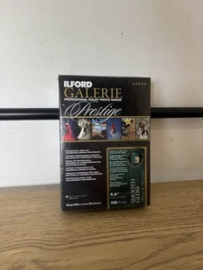 Ilford Galerie Prestige Smooth Gloss A4 (100 Sheets) 290gsm Photographic Paper - Photo 1/2