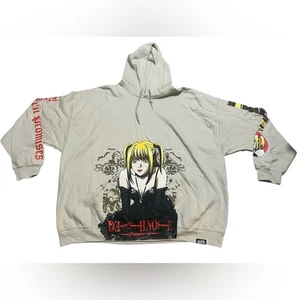 Broken Promises x Death Note Misa men's hoodie pullover graphic print beige XXL - Picture 1 of 10