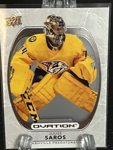 JUUSE SAROS----2021-22 UPPER DECK---OVATION----NASHVILLE----FREE SHIPPING - Picture 1 of 2