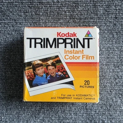 Kodak Trimprint HS144-10-2 Instant Color Film Take-Two Pak 20 Pictures New 1986 - Image 1 of 4