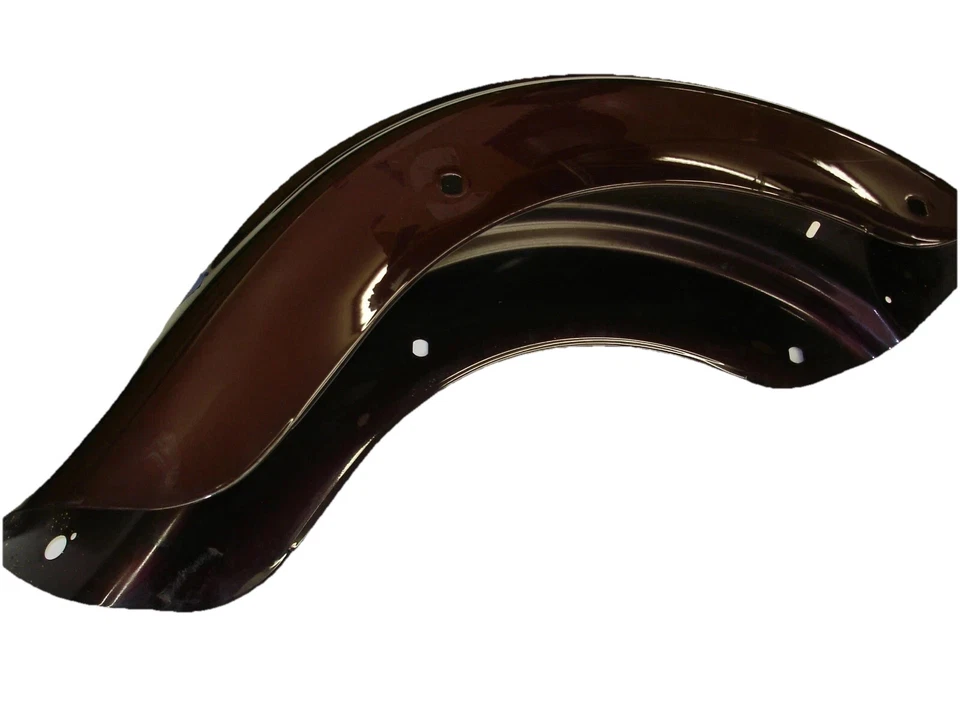 OEM Harley-Davidson Touring Rear Fender Wineberry Sunglo 2009–2017 Project Foto 1 de 4