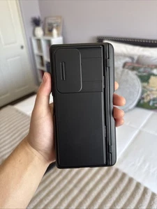 Etui portefeuille Samsung Galaxy Z Fold 7 noir TONGATE neuf - Photo 1 sur 8