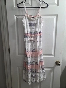 Art Class Young Girls’ Pull Over Tank Boho Dress Adjustable Straps Size XL 14/16 - Picture 1 of 8