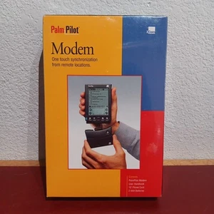 SEALED Vintage 3Com Palm Pilot Modem One Touch Synchronization 10201U 14.4 Kbps - Photo 1/5