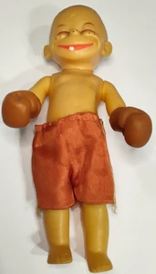 Vtg Effanbee Mickey Boxing Doll with Boxing Gloves Made In Japan - Picture 1 of 9
