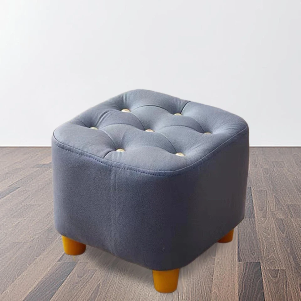 Small Footstool Stable Step Stool Creative Seating Chair Shoe Changing Stool for - Image 1 of 1