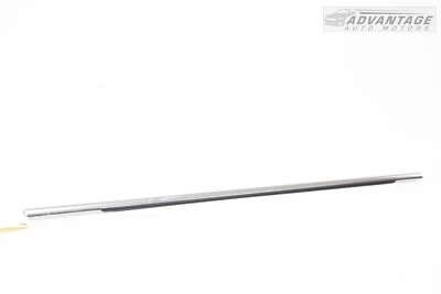 AUDI A8L QUATTRO 2011-2018 PUERTA TRASERA IZQUIERDA VENTANA CINTURÓN MOLDURA CROMO OEM Foto 1 de 4