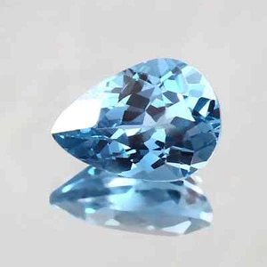 6,05 CT CERTIFICADO ÚNICO ALTA GAMA NATURAL SANTA MARIA AGUAMARINA CORTE PERA - Imagen 1 de 5