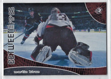 2001-02 In the Game Between the Pipes #95 Martin Biron