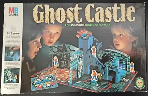 JUEGOS MB DE COLECCIÓN 1985 GHOST CASTLE JUEGO DE MESA - SOLO CAJA - PIEZA DE REPUESTO - Imagen 1 de 10