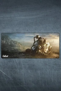 Tapis de souris surdimensionné casque Fallout Power Armor - Photo 1/5