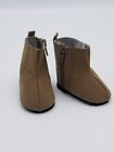 18" Doll Shoes - Faux Suede Zipper Ankle Hieght Boot Fit American Girl