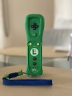 Nintendo Wii Remote Controller Luigi Green Wiimote Motion Plus Genuine - Au Stoc