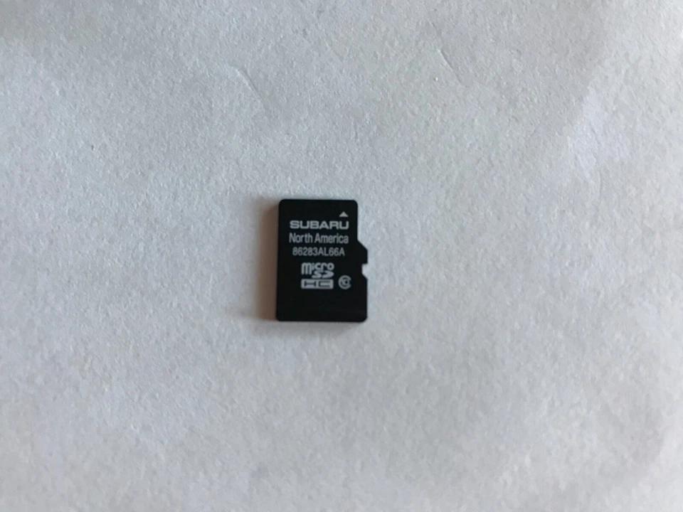 2015 OUTBACK and LEGACY Navigation SD Card Map Memory OEM 86283AL66A  - Image 1 of 1