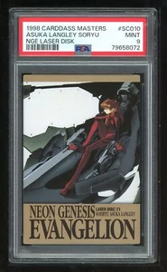Evangelion Carddass LD 1998 SC010 Asuka Langley Soryu Japanese PSA 9 79658072 - Picture 1 of 2