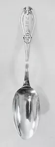 One Antique Sterling Silver "Grecian" Hebbard Tablespoon 8 1/4" S-103 - Bild 1 von 10