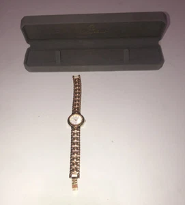 vintage mathey tissot womens watch Nt-lgbrw-4020 Stainless Steel Back Gold Tone! - Picture 1 of 13