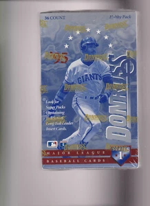 1995 Donruss 1 Hobby Baseball Box 36 Packs - Picture 1 of 1