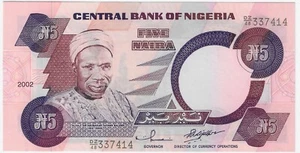 NIGERIA P-24h 5 Naira 2004 UNC - Picture 1 of 2
