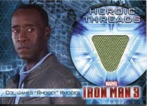 Iron Man 3 Heroic Threads Costume Card HT4 James Rhodes - Picture 1 of 1