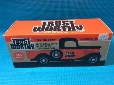 Trustworthy Die Cast 1935 Ford Pick-up Truck Spec Cast New In Box - Image 1 of 4