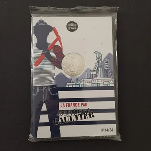 SCHATULLE 10 EURO SILBER 333‰ JEAN PAUL GAULTIER DAS MUTIGE LOTHRINGEN NR. 14 / FRA - Bild 1 von 3