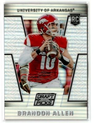 Brandon Allen 2016 Panini Prizm Collegiate Draft Picks Silver Holo #164 - Image 1 of 2
