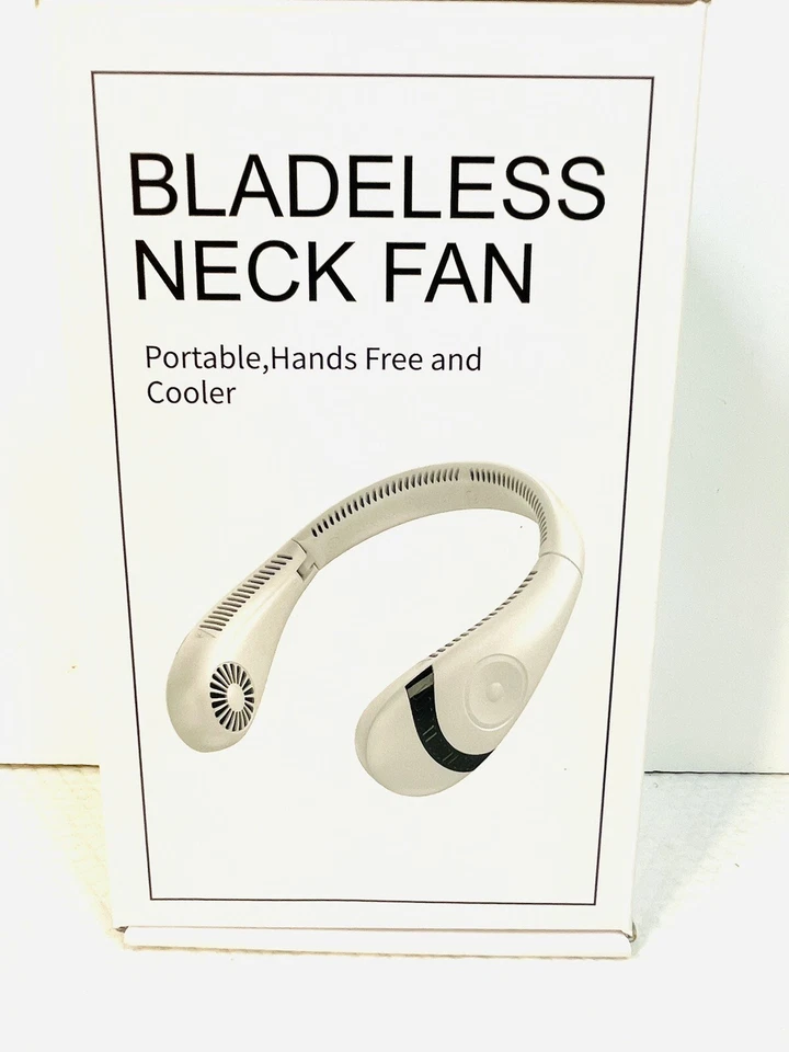 AlphaCool Portable Neck Fan Rechargeable Neck Air Conditioner Personal Cool...