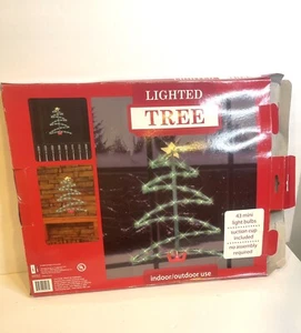 Ventana de árbol de Navidad iluminada Impact Innovations | Decoraciones navideñas iluminadas - Imagen 1 de 6
