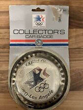 Vintage MIB 1984 Los Angeles Olympics Souvenir Collector's Car Badge Star Logo