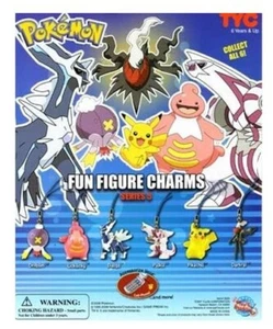 (6) TOMY POKEMON 2007 Divertido Dijes Figura Serie 5 Set con Pikachu/Palkia/Dialga - Imagen 1 de 4
