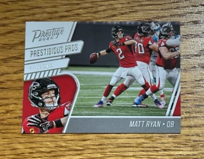 MATT RYAN 2020 Panini Prestige #PP-MR Prestigious Pros - Image 1 of 2