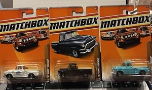 Matchbox Lot Of 3 Construction ‘57 GMC Pickup - Picture 1 of 1