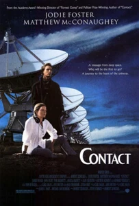 Contact (1997) movie poster version C reproduction - single-sided - rolled - Picture 1 of 1