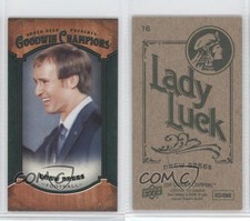 2014 Upper Deck Goodwin Champions Mini Green Lady Luck Back Drew Brees #76