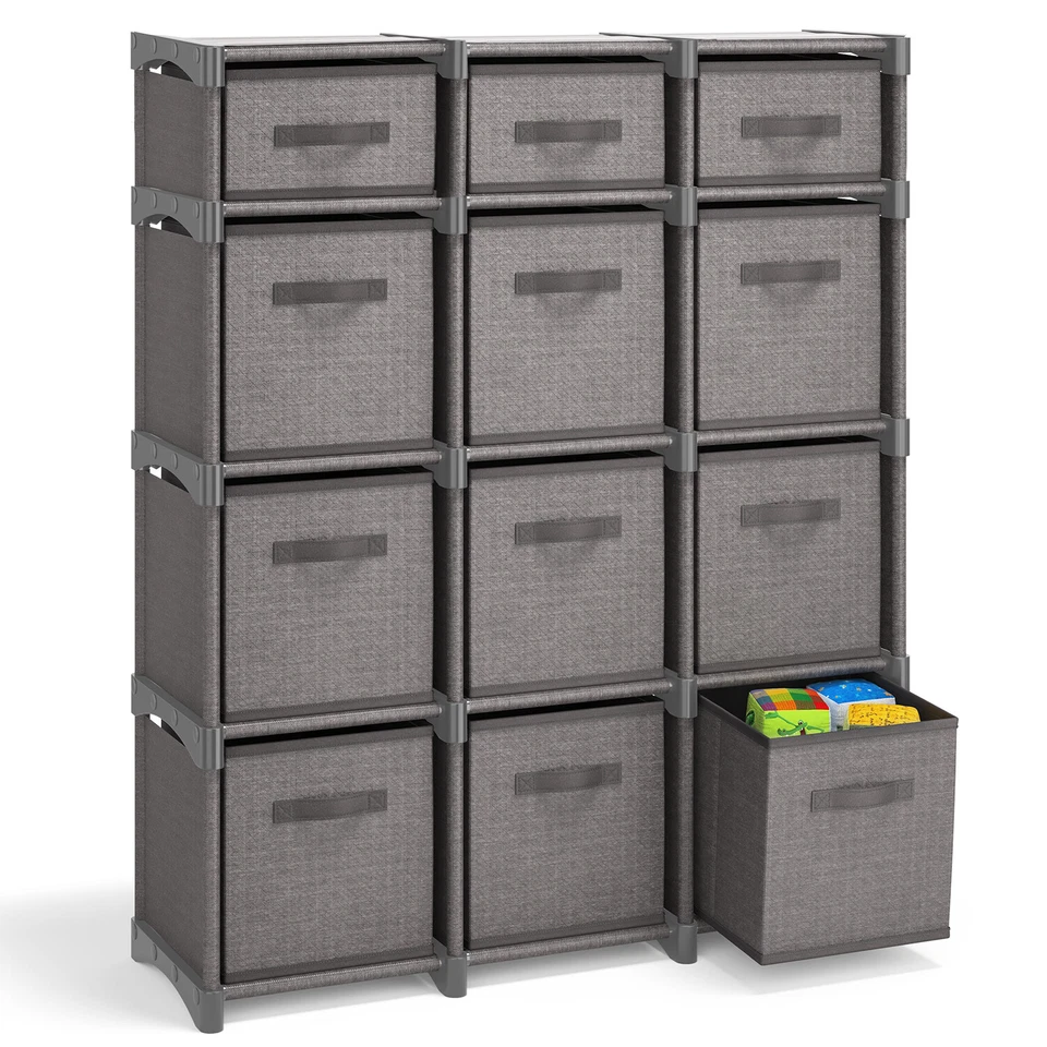 Cube Storage Organizer Bedroom Living Room Office Closet Storage Shelves Bins - Image 1 of 4