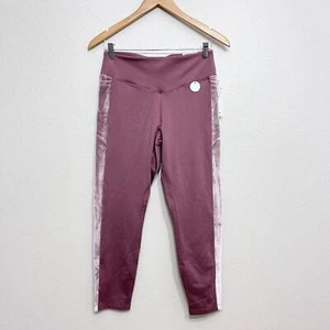 Neu mit Etikett Victoria's Secret gemütliche Leggings Größe Large Damen Rouge Samt hoher Bund - Bild 1 von 7