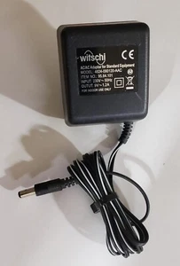 Cargador Witschi EURO 2 pines adaptador de red 690 070 0000 (220V-9v-1.2A) - HT661-EU - Imagen 1 de 2