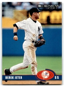 2003 DONRUSS DEREK JETER NEW YORK YANKEES #154 - Picture 1 of 2